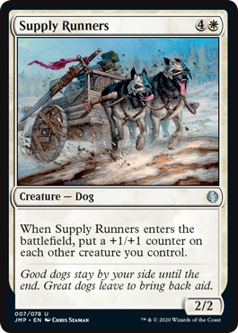 Jumpstart』新カード情報：1/1の犬を4体呼び出すソーサリーや、自軍
